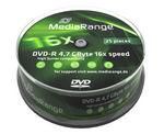 MediaRange MR403 16x DVD-R 25 TUB 