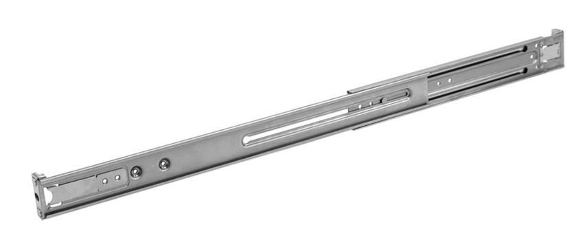 Short outer rail, /quick, for 1U 17.2\"