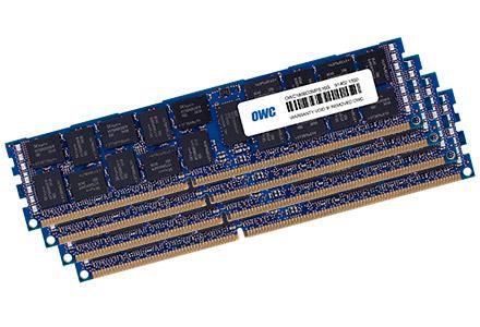 OWC Other World Computing - DDR3 - 64 GB: 4 x 16 GB - DIMM 240-PIN - 1866 MHz / PC3-14900 - CL13 - 1