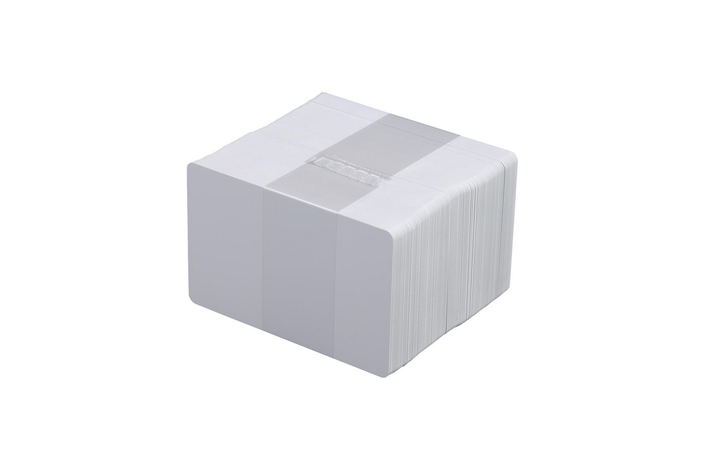 White Plastic Cards Without Magnetic Stripe / 30 Mil/0.76mm / 100 Cards