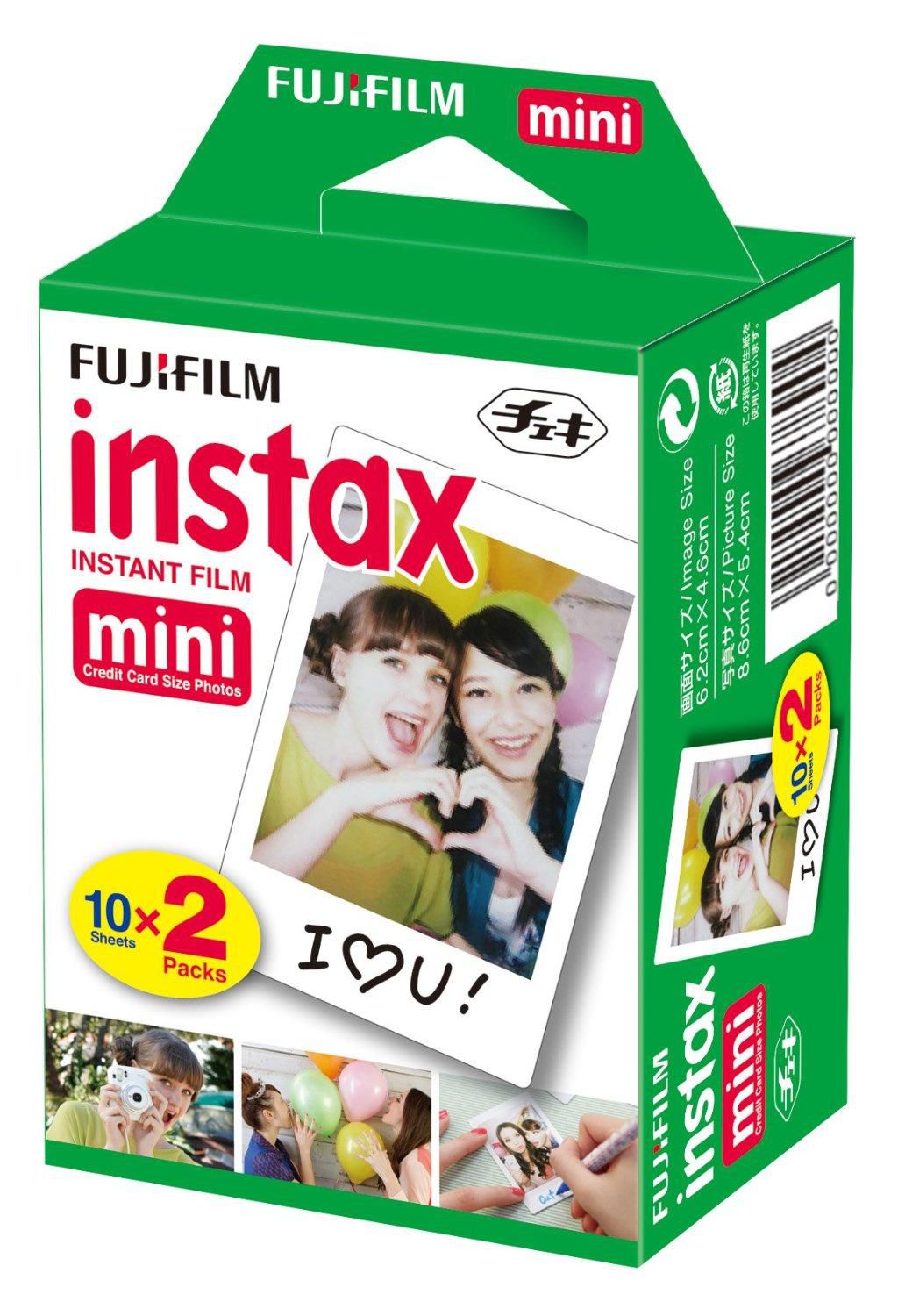 Fujifilm 16386016 1x2 Instax Film Mini 