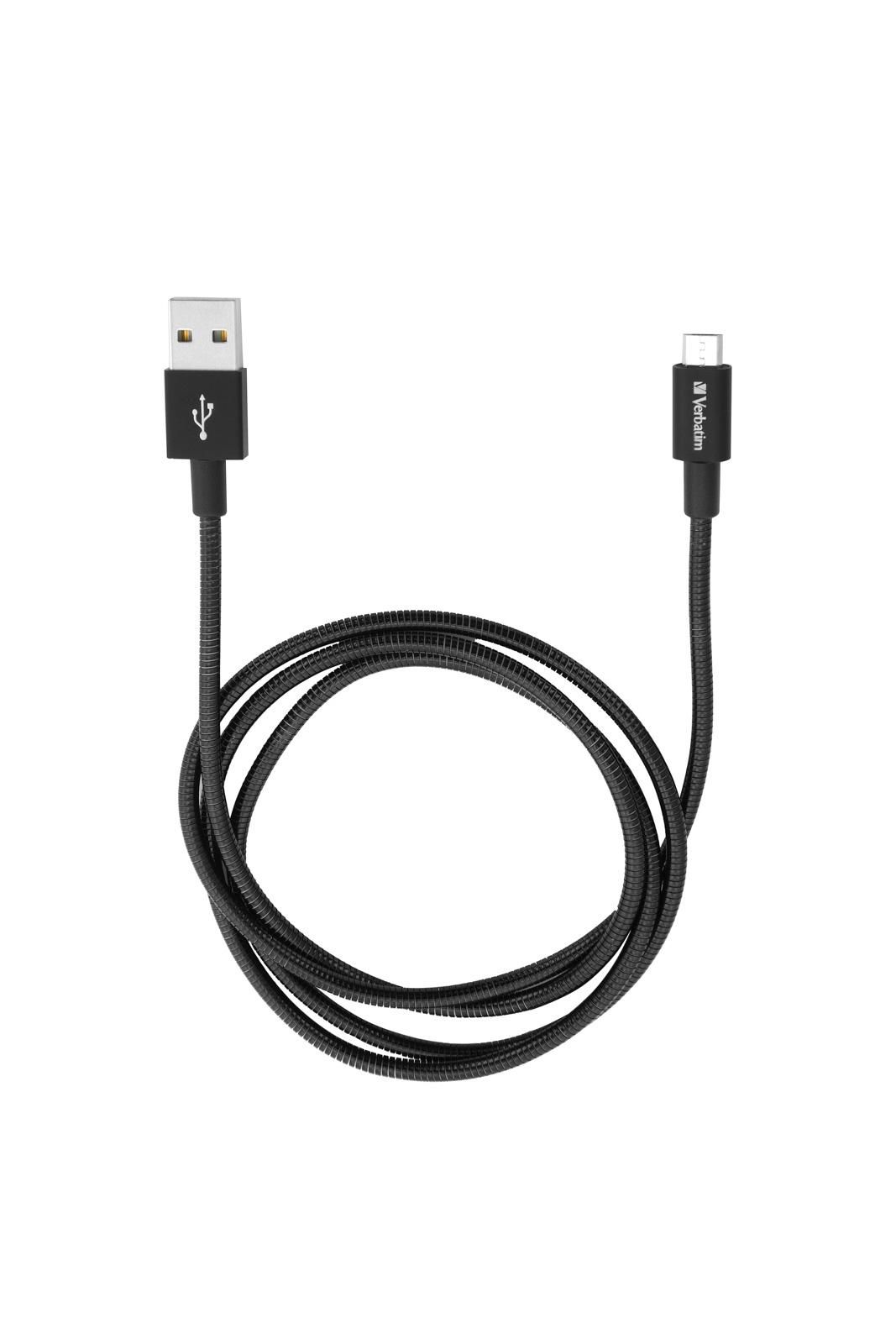 Verbatim 48863 Mirco B USB Cable. Black 