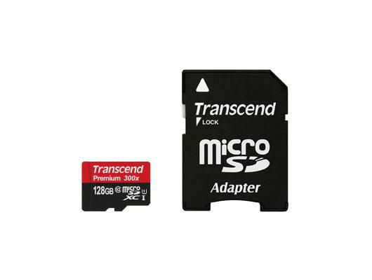 Transcend TS128GUSDU1 128 GB MicroSDHC Class 10 UHS 