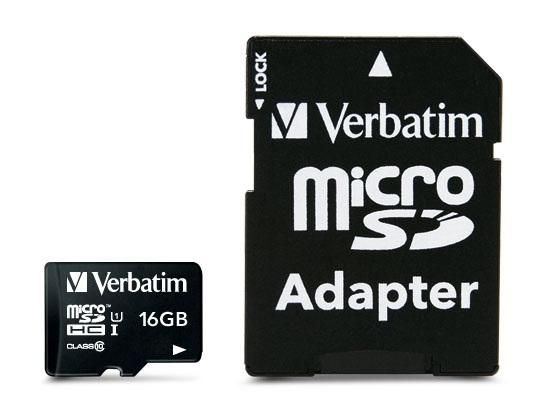 16 GB SD Micro (SDHC) Class 10