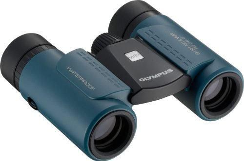 8x21 Rc Ii Wp Blue Binoculars 8x Magnification Waterproof Rubber Coated 1 Years Warranty