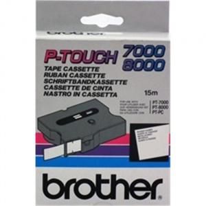 Brother TX-232 Tape Red On White 12mm 
