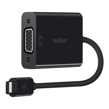 Belkin F2CU037BTBLK Adapter USB-C to VGA black 