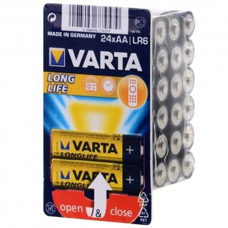 Varta 04106301124 Batterie LONGLIFE DE AA LR6 