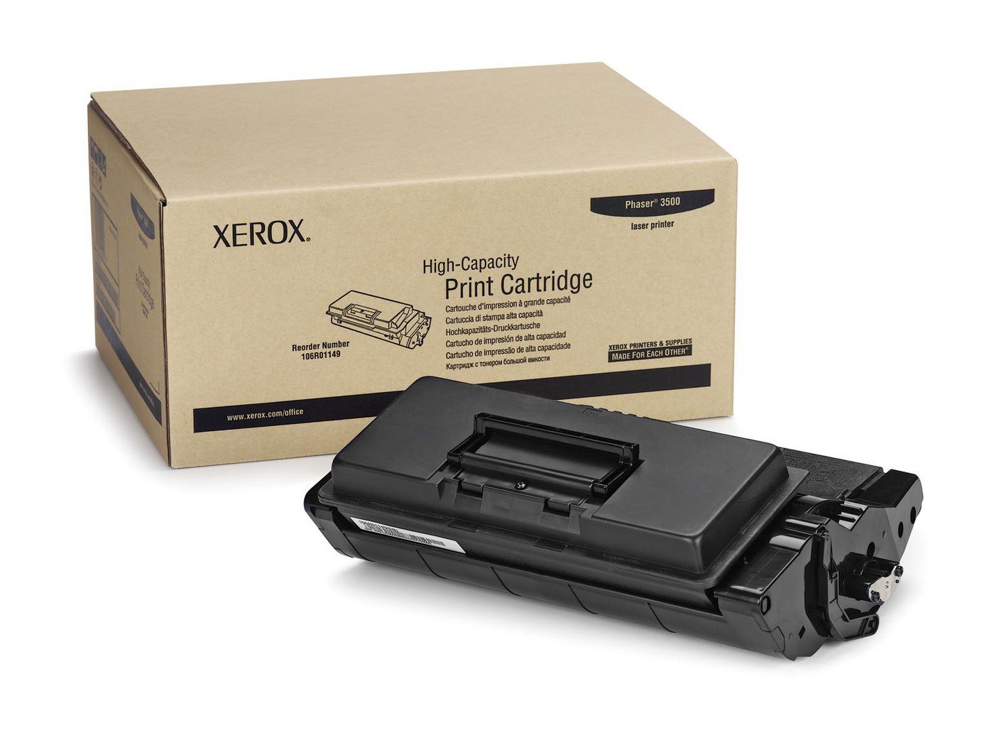 Xerox 106R01149 Toner Black High Capacity 