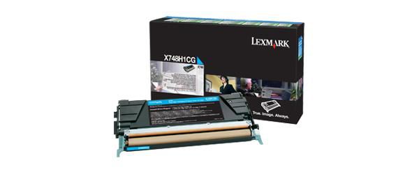 Lexmark X748H1CG Toner Cyan Return Program 