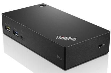 Docking Station ThinkPad USB 3.0 Pro Dock - USB 3.0 / Ethernet / DVI / DP / Audio Out / USB 2.0 - EU