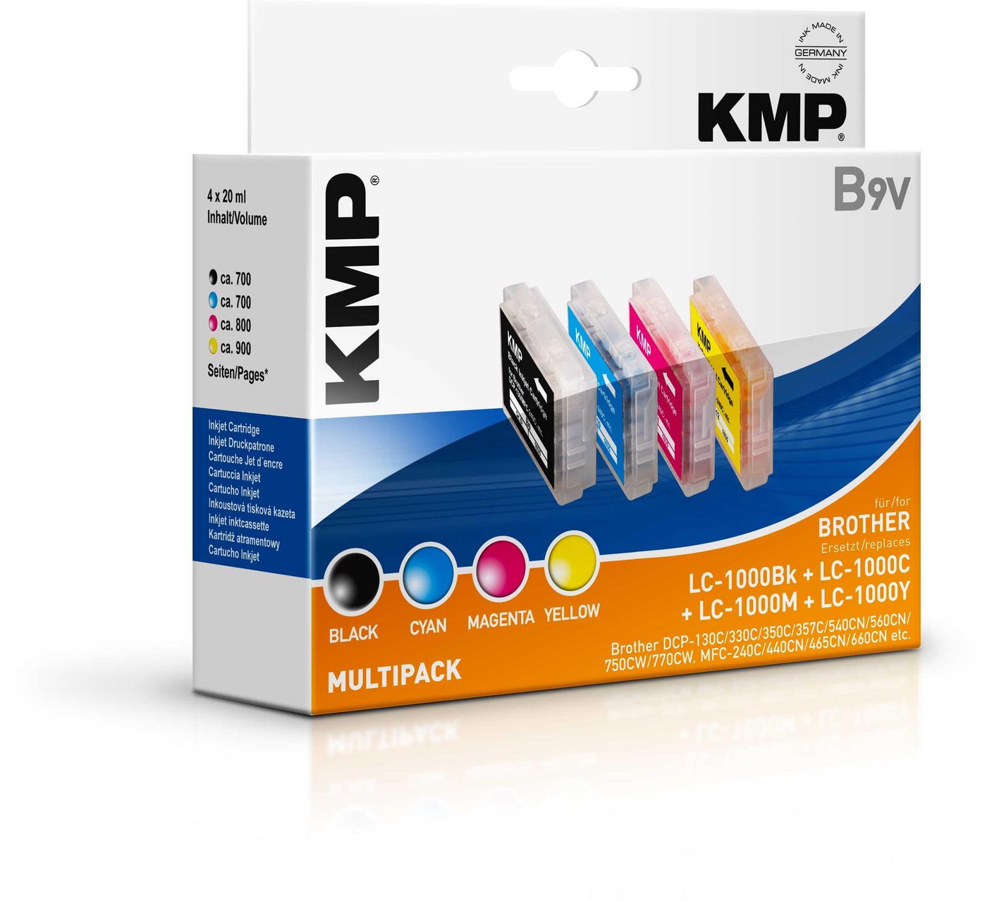 KMP-Printtechnik-AG 1035,0005 B9V Promo Pack compatible 