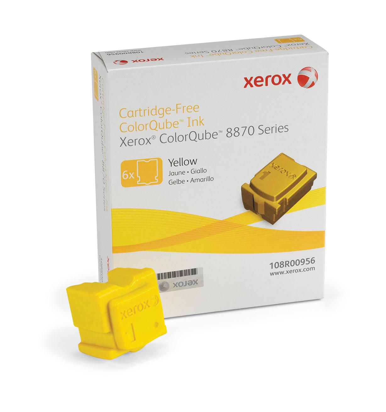 XEROX ColorQube 8870 6 Gelb feste Tinten