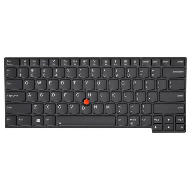 LENOVO Thinkpad Keyboard T480s/E480/L480/L380 - US/I - BL