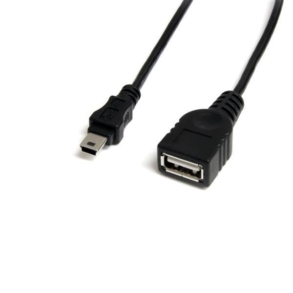 STARTECH.COM 30cm Mini USB 2.0 Kabel - USB A auf Mini B - Bu/St