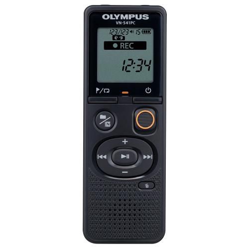 Voice Recorder Vn-541pc 4GB Flash Based With Telephone Pickup Tp-8 Microphone Black