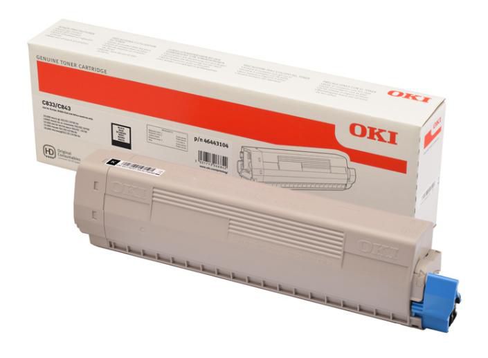 OKI Toner Schwarz 10.000sh f ES8400