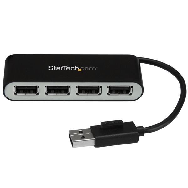StarTechcom ST4200MINI2 4 PORT PORTABLE USB 2.0 HUB 