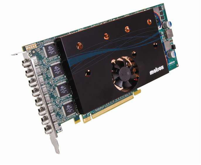 PCIe 16 Octal DisplayPort/DVI
