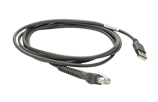 Zebra CBA-U44-S15PAR USB Cable Serie A, 4,6m 