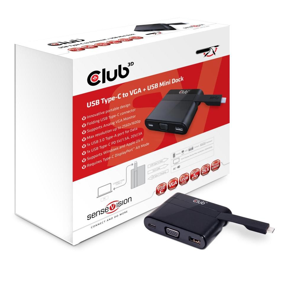 Club3D CSV-1532 USB 3.0 Typ C 