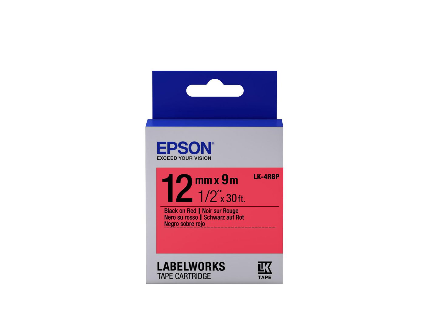 EPSON Ribbon LK-4RBP red/black