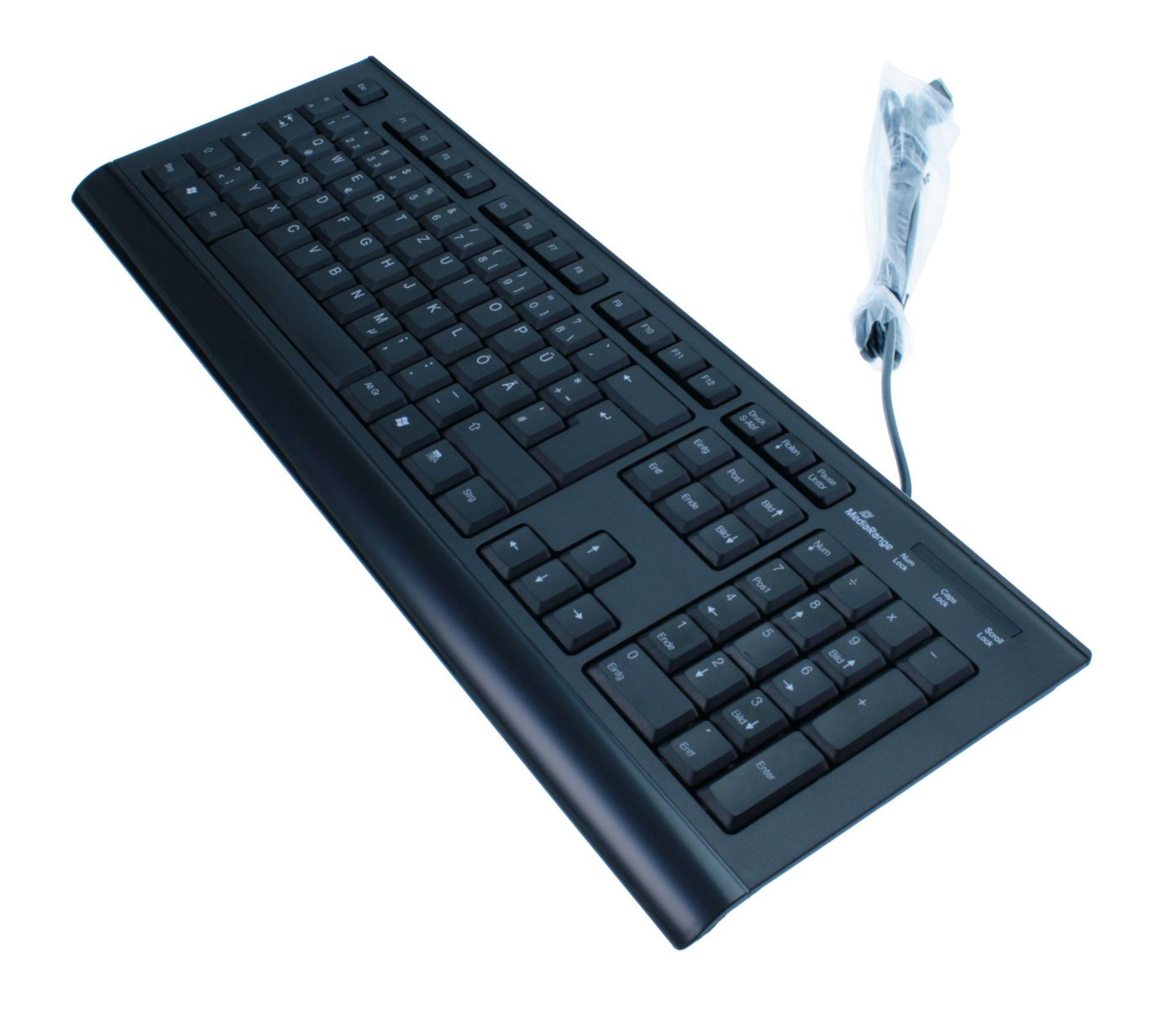 MediaRange MROS101 Standard Keyboard Black US 