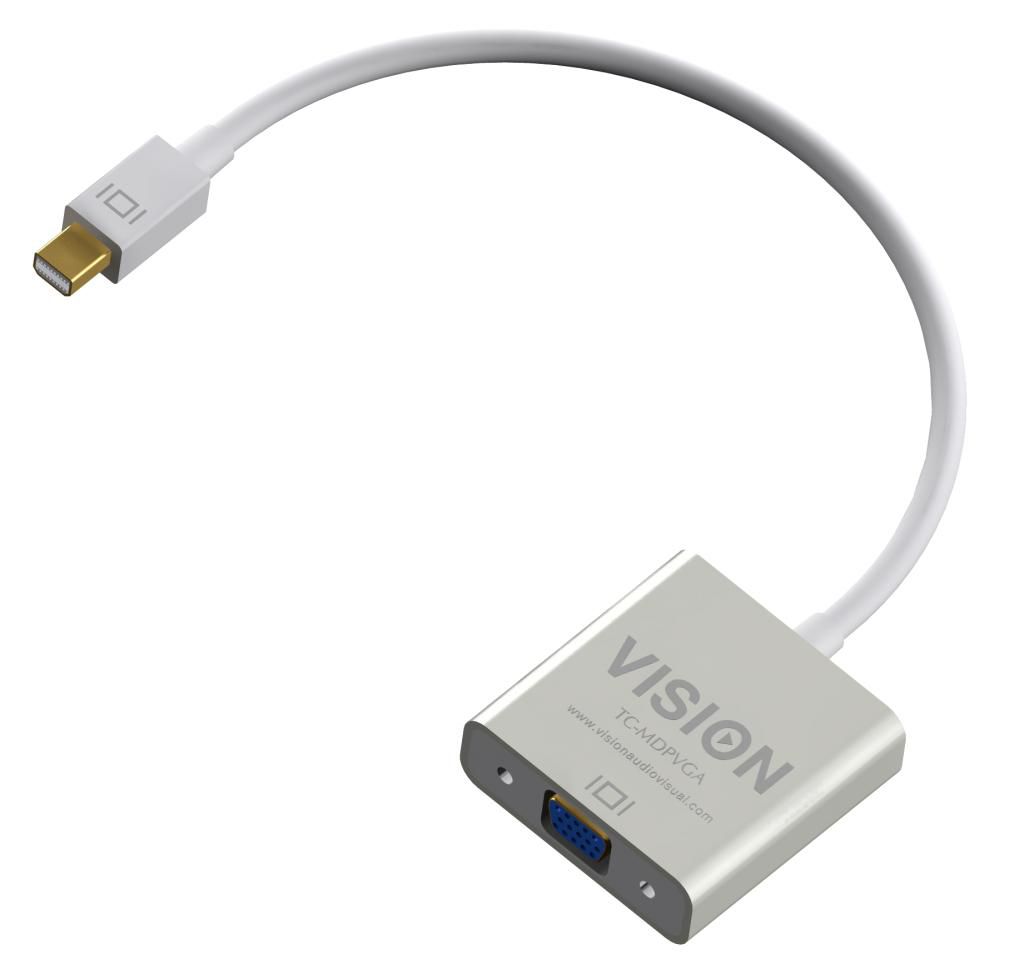 Vision TC-MDPVGA Techconnect mDP TO VGA Adaptor 