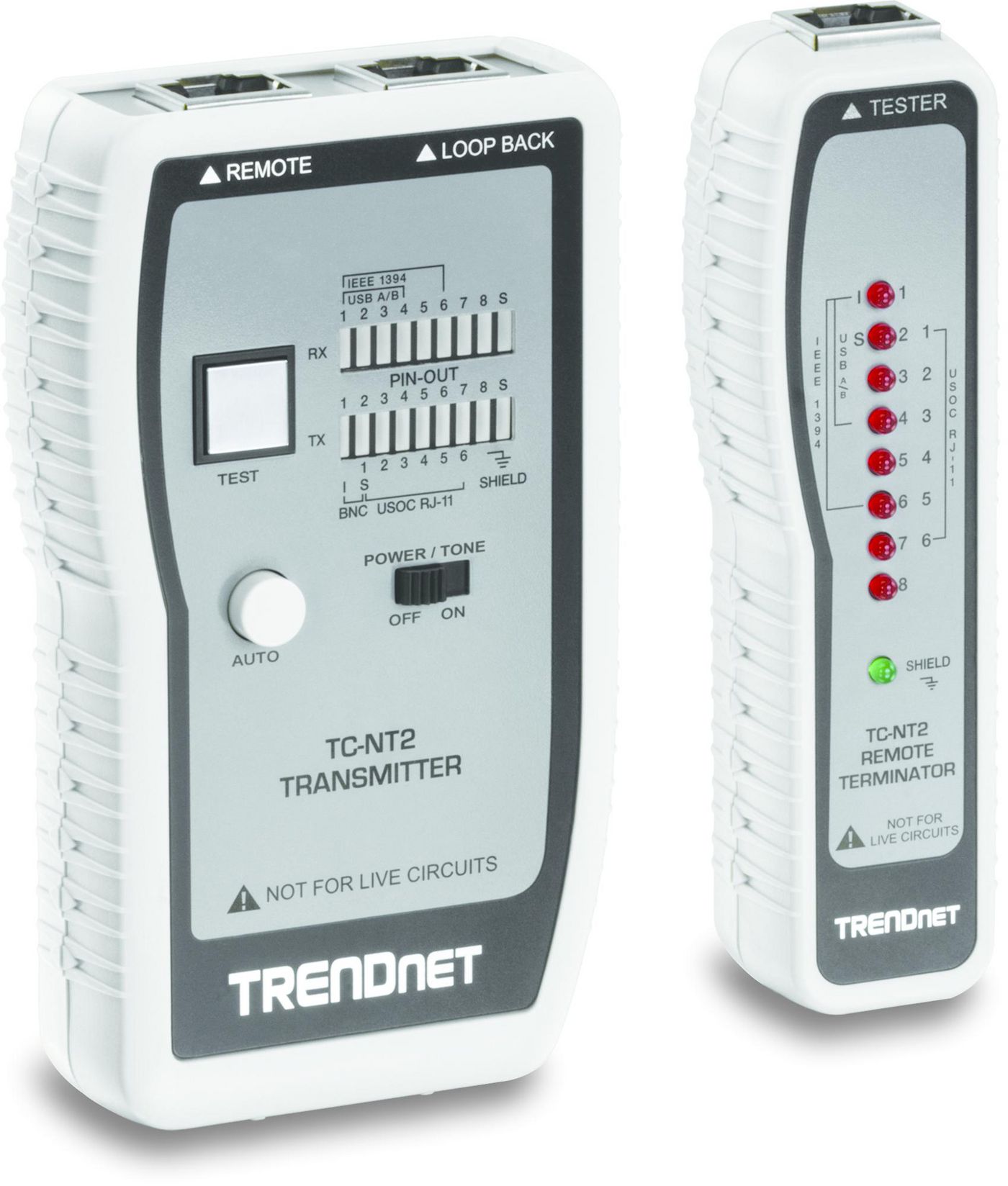 Cable Tester With Tone Generator