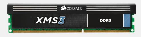 Corsair CMX4GX3M1A1600C9 4GB XMS3 DDR3 Memory 