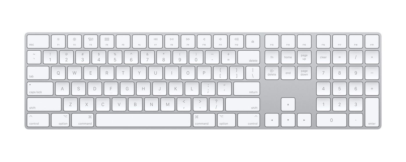 APPLE Magic Keyboard MQ052MG/A Ungarisches Layout mit Keypad