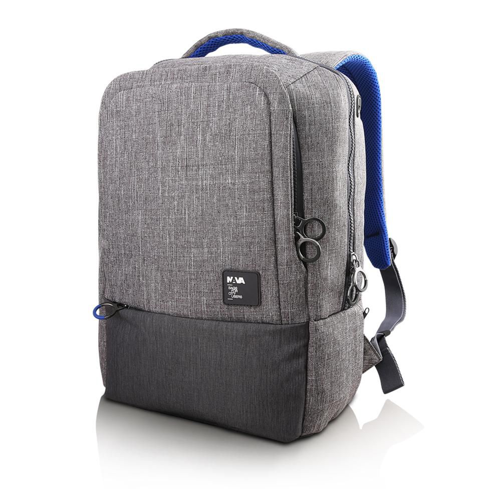 Nava - 15.6in Notebook Backpack - Grey