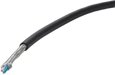 Microphone cable 2 pair Black