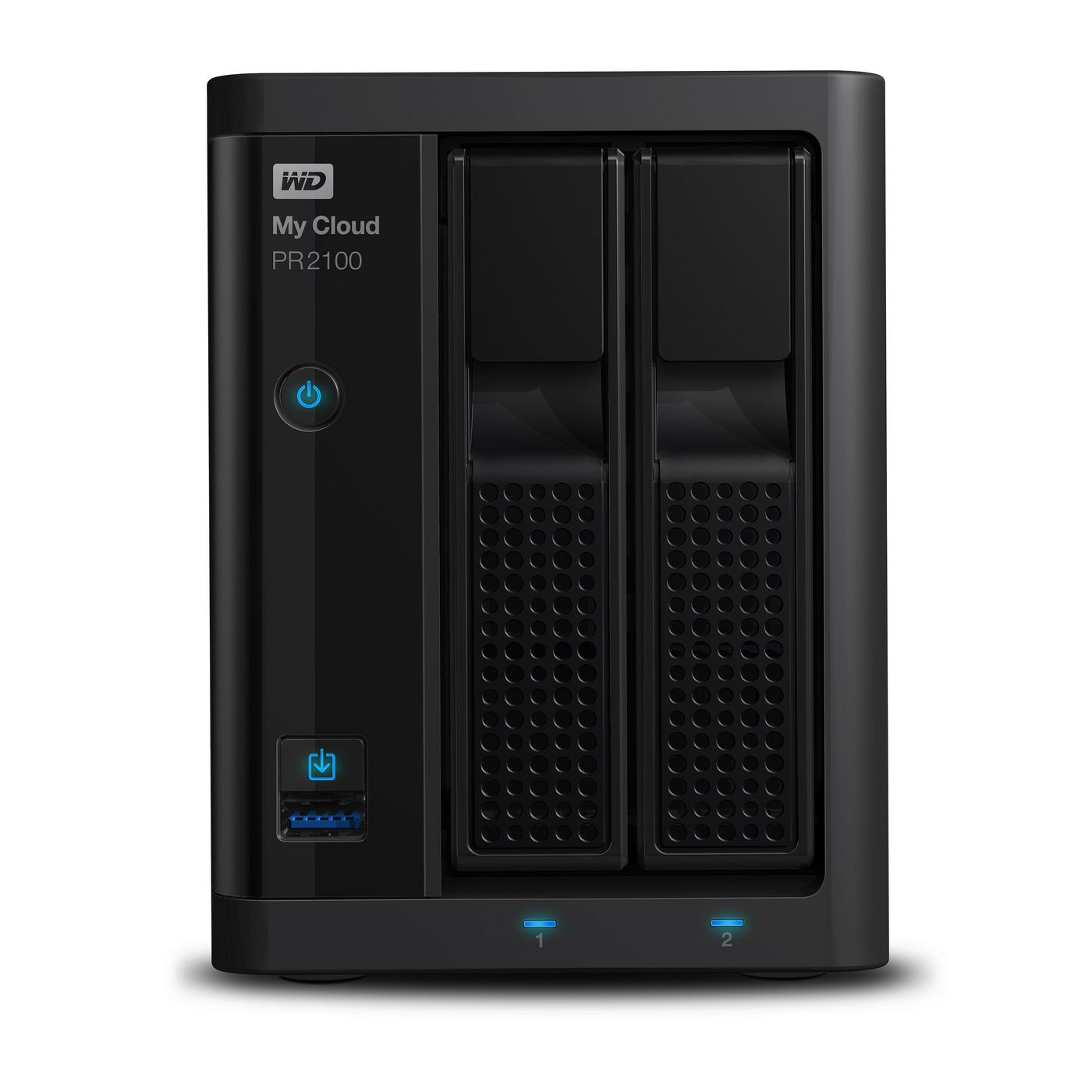 Network Attached Storage - My Cloud PR2100 - 12TB (2x 6TB) - USB-C 3.0 / Gigabit Ethernet - 3.5in - 2 Bay