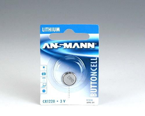 ANSMANN Knopfzelle 3 V Lithium CR 1220