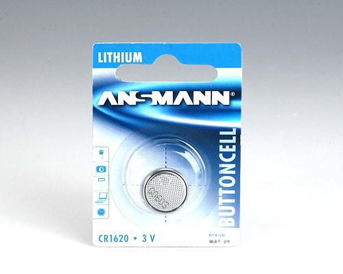 ANSMANN 5020072 Lithium CR 1620, 3 V Battery 