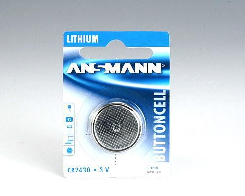 ANSMANN Knopfzelle 3 V Lithium CR 2430