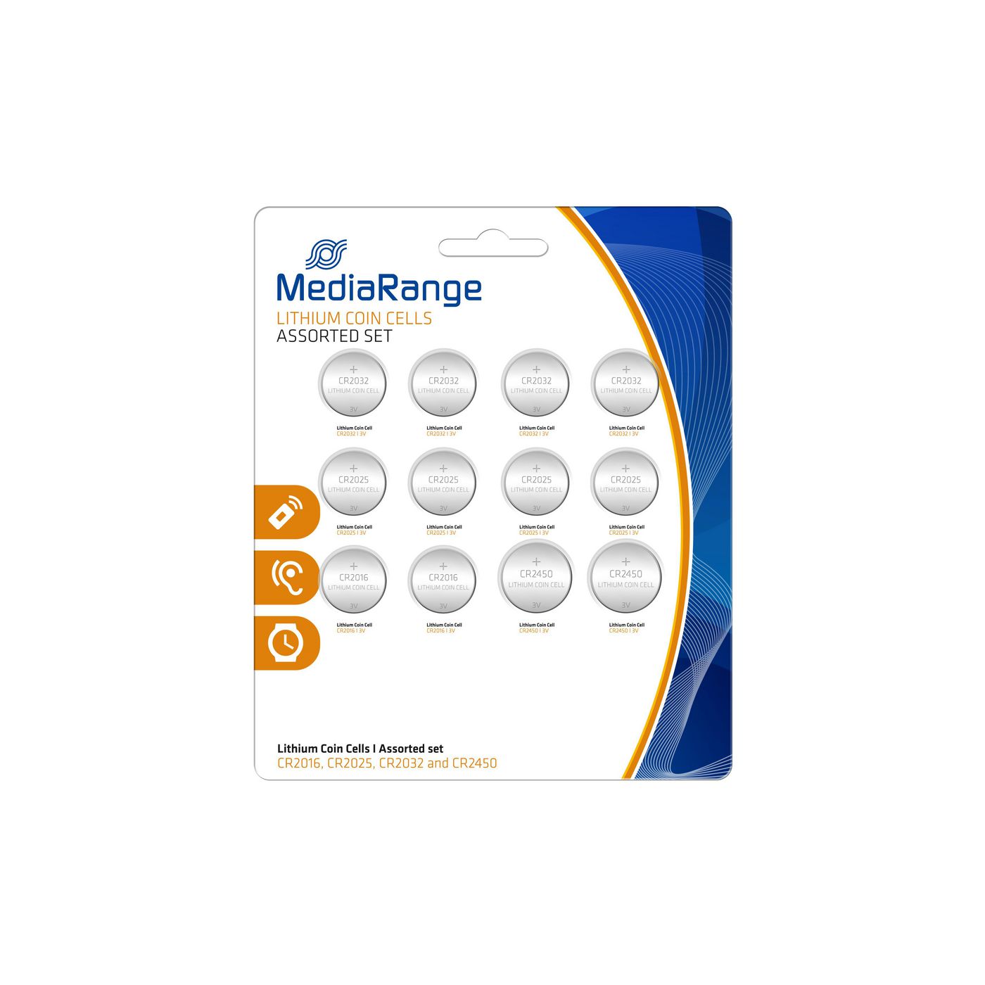 MediaRange MRBAT139 Batterie Coin Cell LithiumCR 