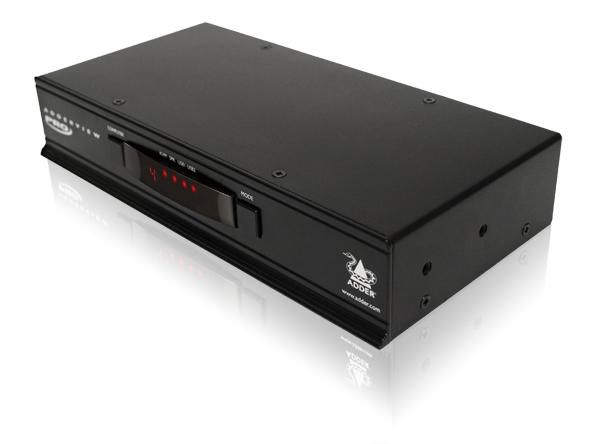 Adder AV4PRO-VGA-EURO View Pro VGA: 4 port 1 user 