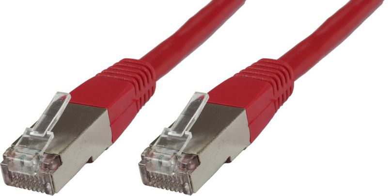 MICROCONNECT STP60025R 0.25m Cat6 F/UTP (FTP) Rot Netzwerkkabel (STP60025R)