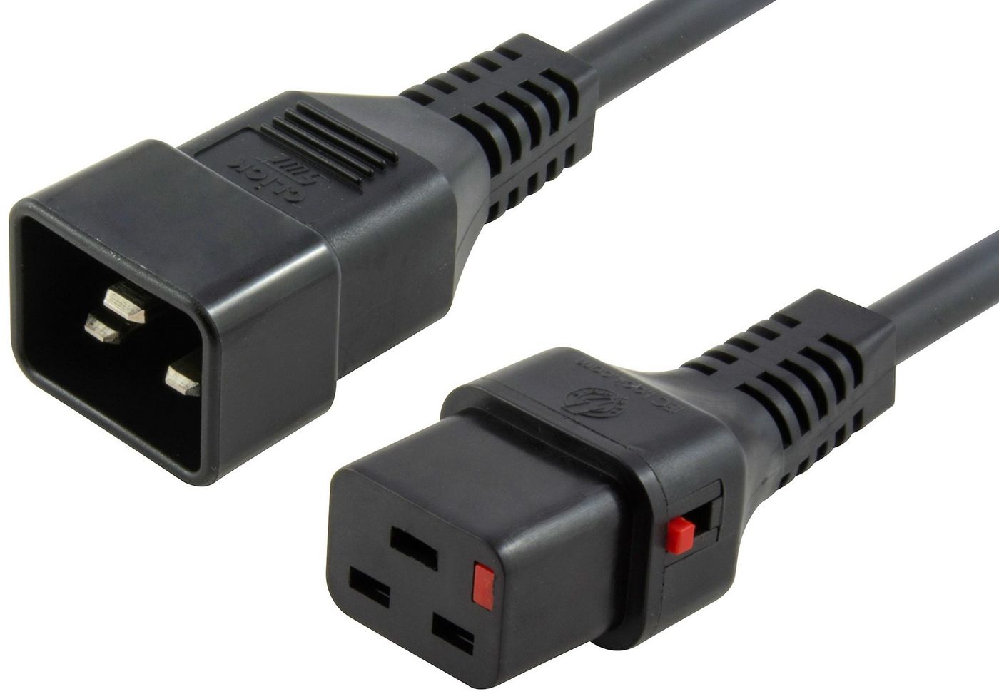 Powercord C19 IEC Lock - C20