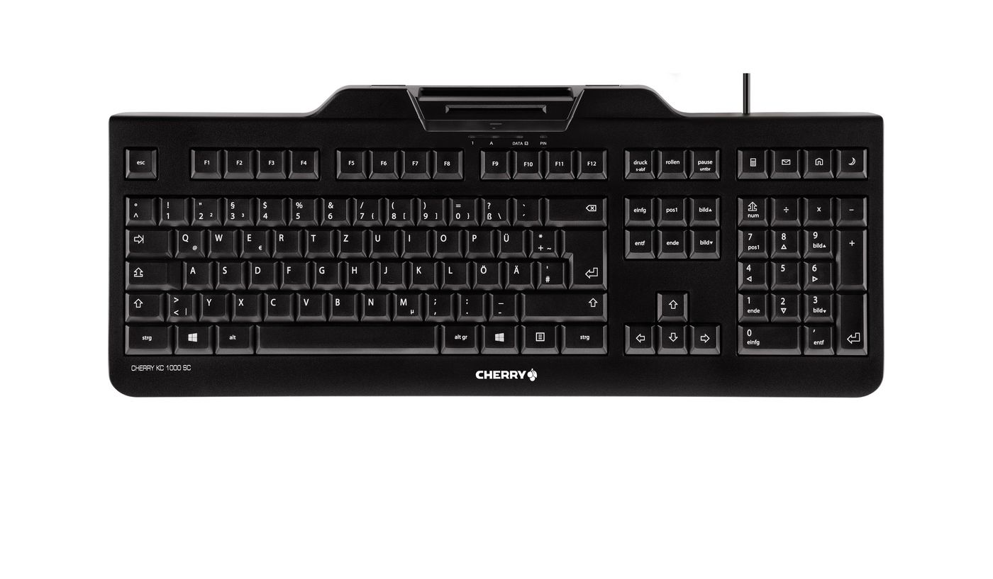 Cherry KC 1000 SC Black KEYBOARD
