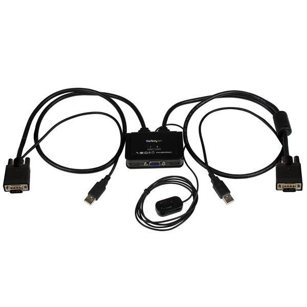 StarTechcom SV211USB 2PORT CABLE KVM WITH VGA USB 