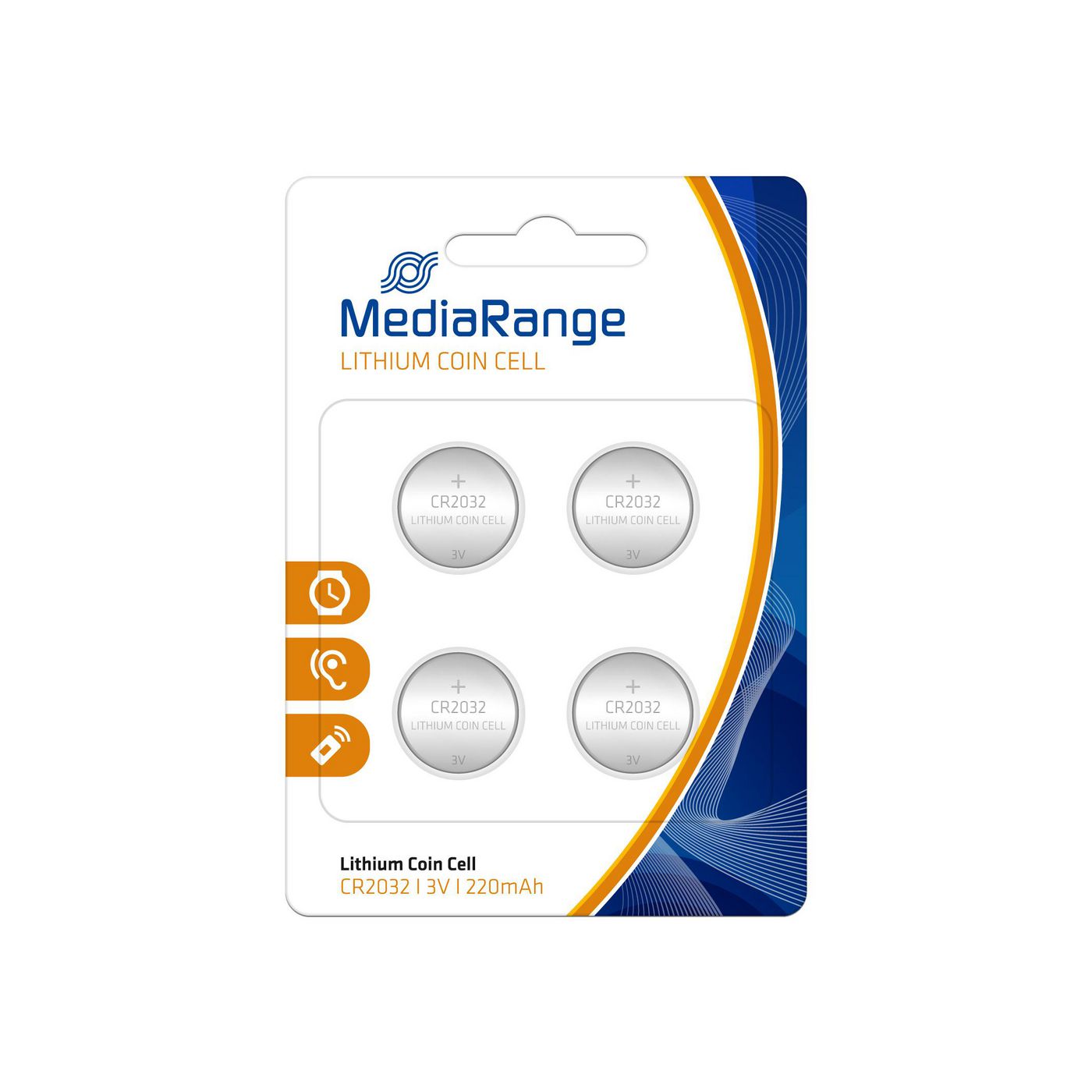 MediaRange MRBAT132 Batterie Coin Cell Blister 