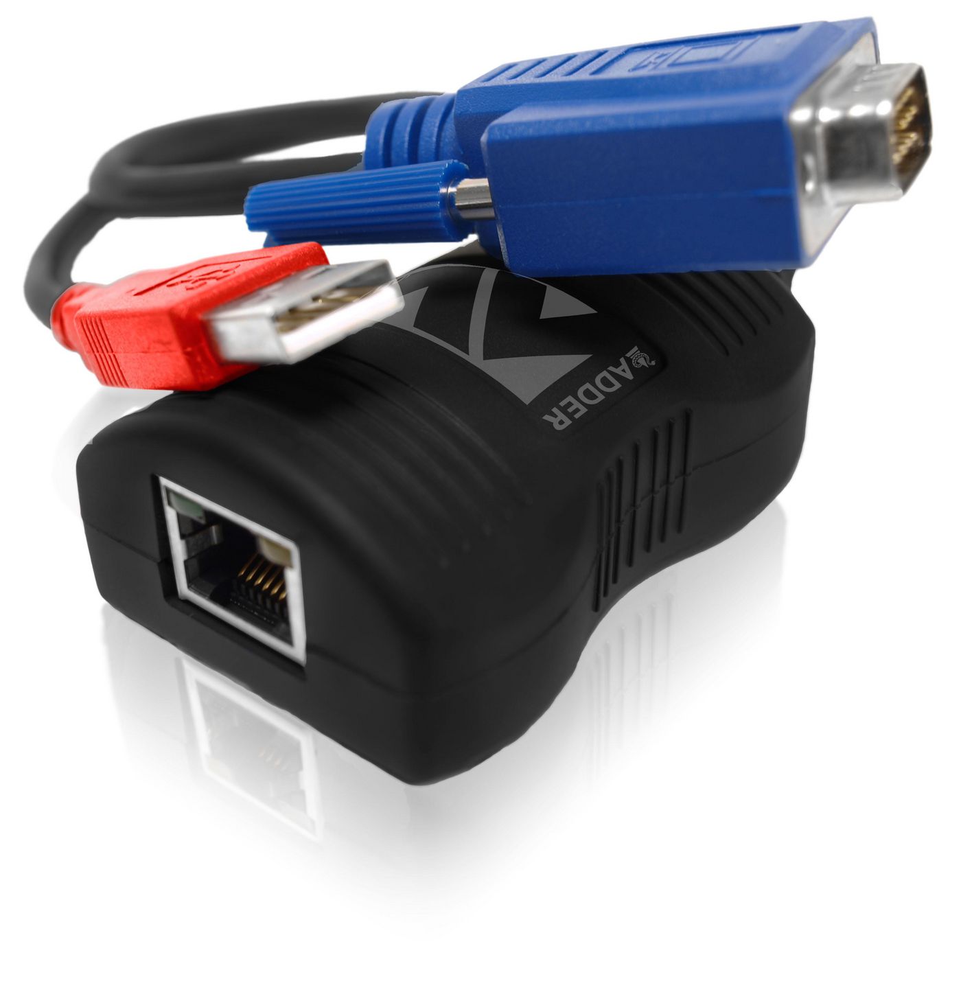 Line Powered Vga Over Cat-x Cable Extender Pair. Euro