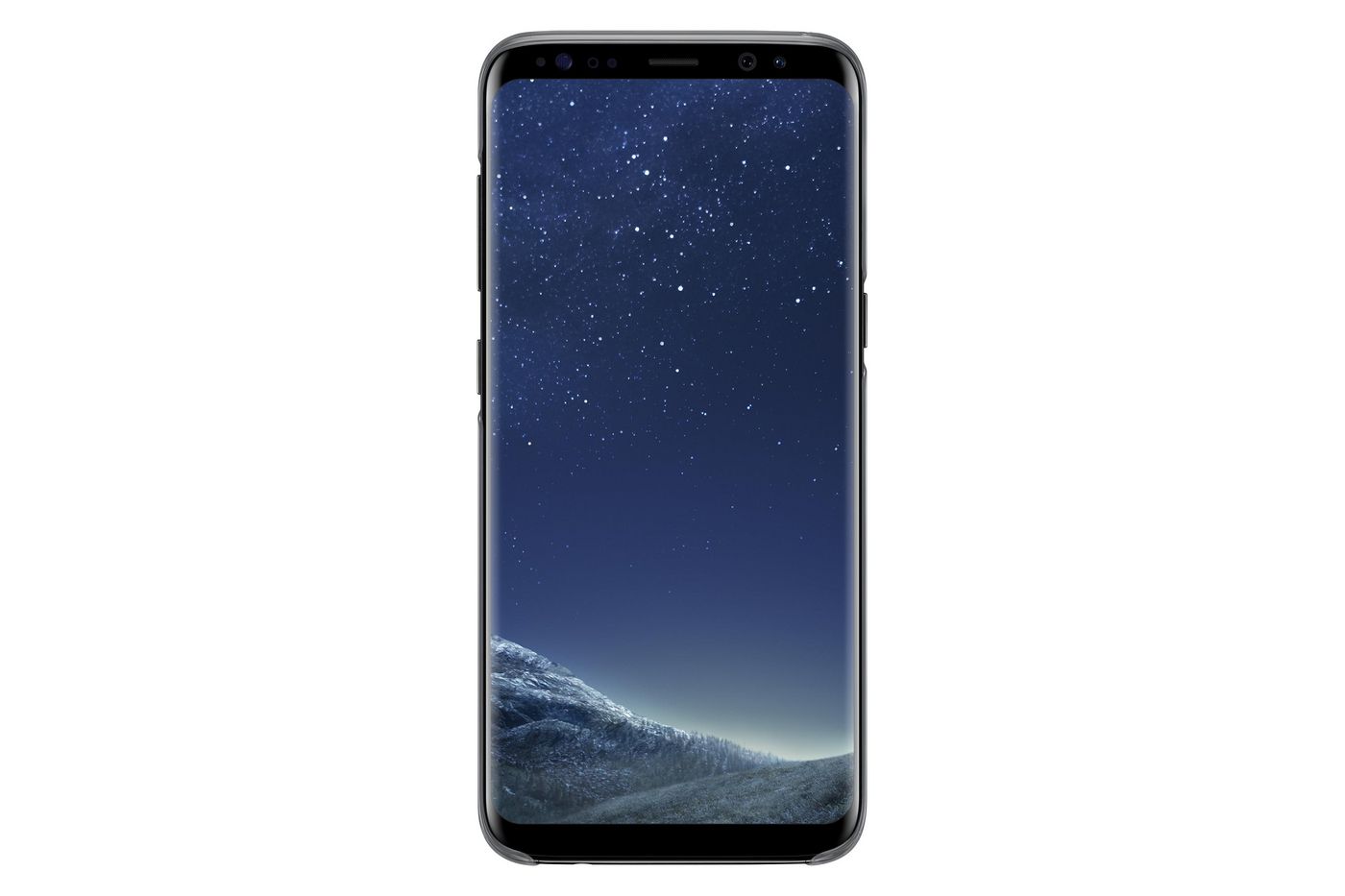 CLEAR COVER (BLACK SAMSUNG