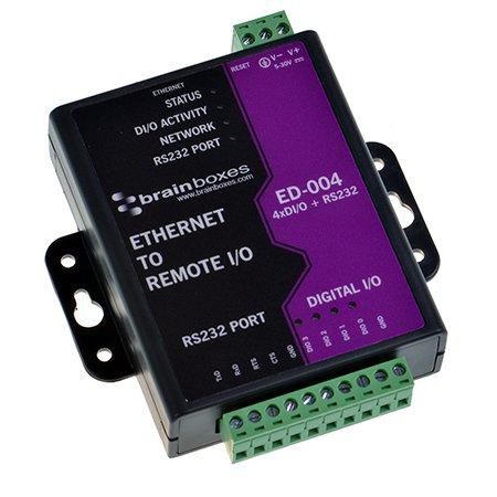 Brainboxes ED-004 Ethernet to 4 Digital IO Lines 