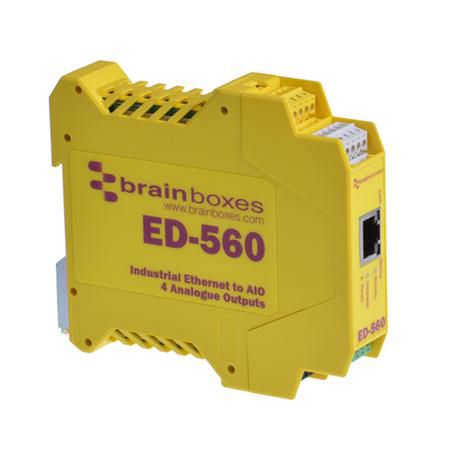 Brainboxes ED-560 Ethernet to 4 Analogue Outputs 