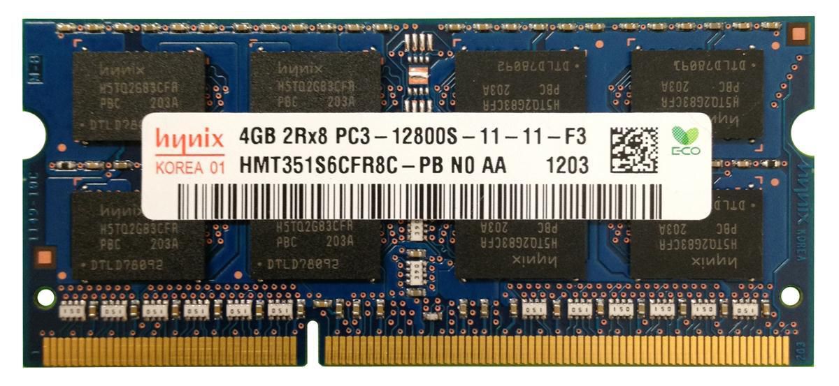 Hynix HMT351S6CFR8C-PB 4GB PC3-12800 DDR3-1600MHz 