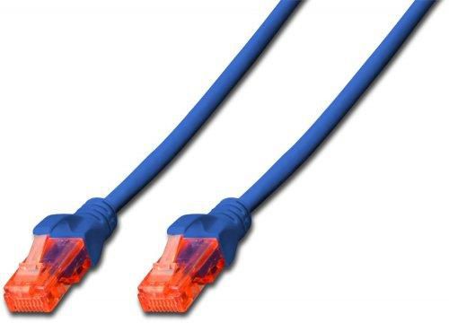 CAT 6 U-UTP patch cable. PVC.